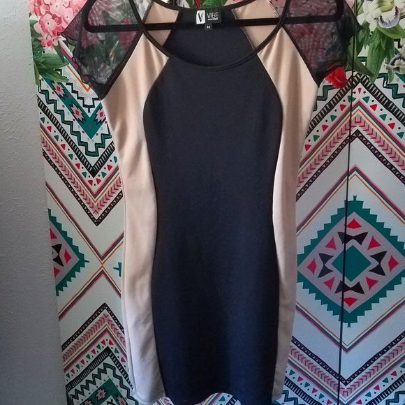 Color blocking cocktail dress - Picture 8 of 8